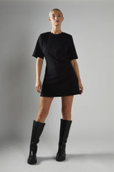 Mini T-shirt Dress - Black