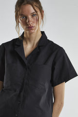 LADIES SHIRT-BLACK-2Xtra Small