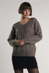 Black Knit-Fitted Mini-Skirt