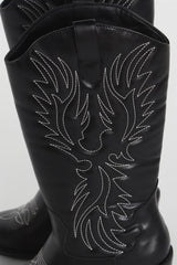 Black Cowboy Boots