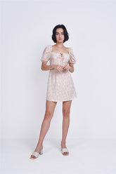 Stone Ditsy Floral Mini Dress