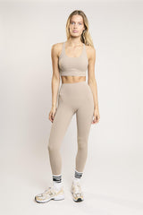 Signature Gravel Cross-Back Crop-Top