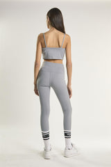 Signature Light Grey Seamless-Full-Length Leggings