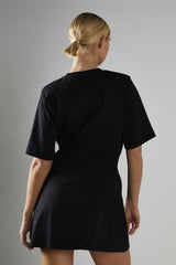 Mini T-shirt Dress - Black