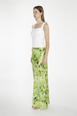 White Square-Neck Top