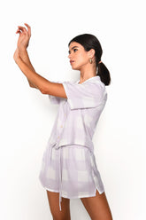 GS0322-LILAC CHECKERBOARD