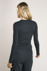 Signature Black Long-Sleeve- Top