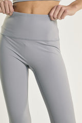 Signature Light Grey Seamless-Full-Length Leggings