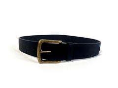 Black Buckled-Belt