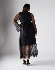 Glamorous Curve Black Maxi Dress