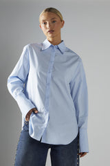 Oversized Shirt - Light Blue