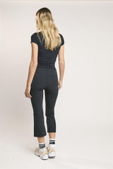Signature Black Capri Leggings