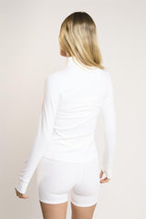 Signature White Define-Full-Zip Jacket.