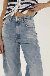 Vintage Blue Straight Leg Jeans