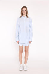 Light-Blue Stripe Classic -Shirt