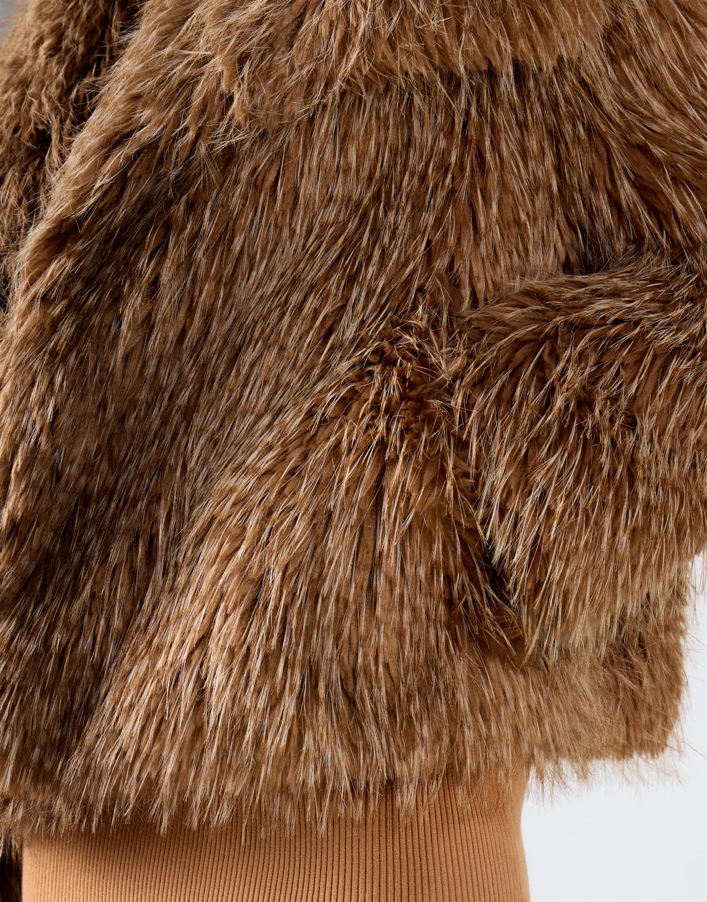 Light Brown Fur Coat