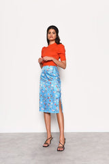 AN3788-BLUE MULTI FLORAL