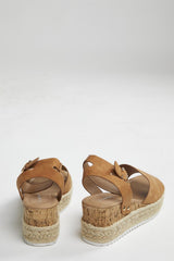 Tan Espadrille Sandals