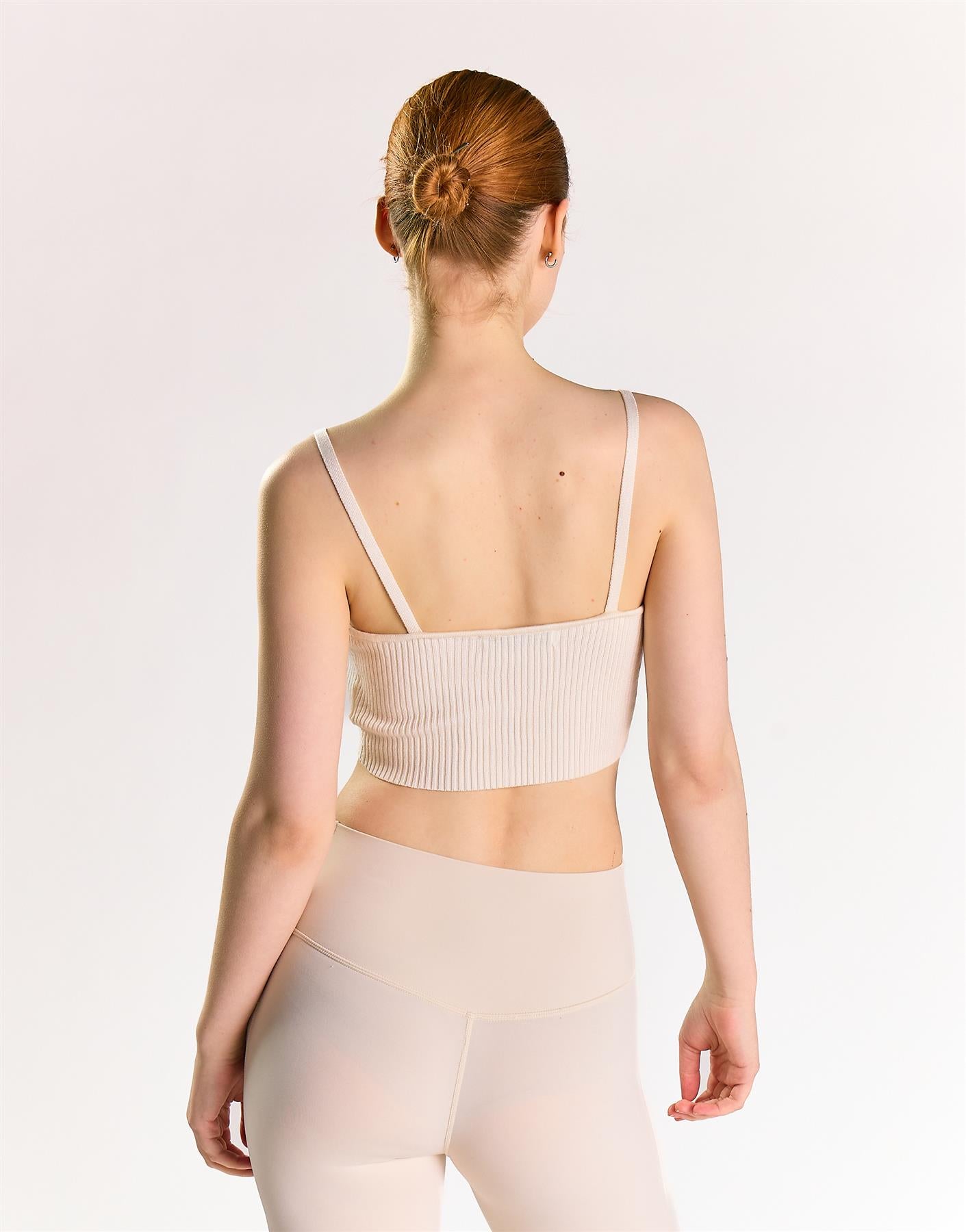 V-neck Cami Top - Off White