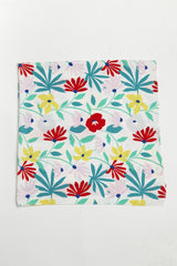 Bright Multi Flower Headscarf