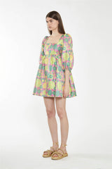 CK6940-PINK 60S FLOWER JACQUARD