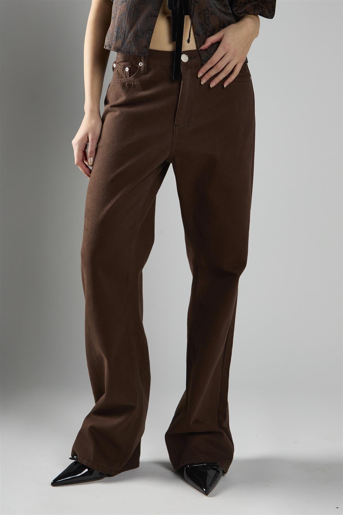 Straight Comfort Jean- Brown