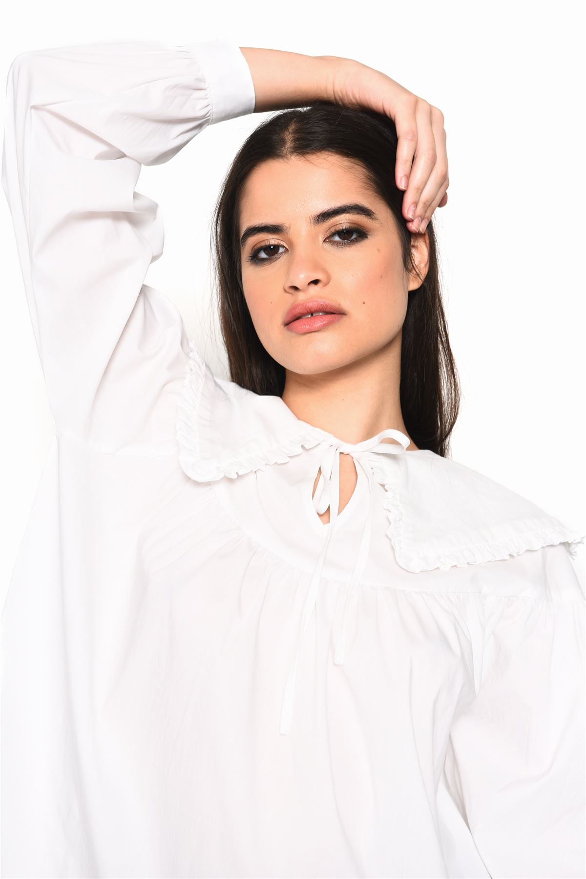 Off White Statement Collar Shirt