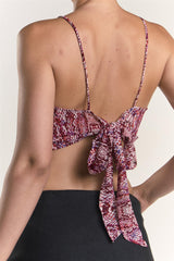 AN1695-BW95-RASPBERRY SNAKESKIN