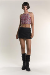 AN1695-BW95-RASPBERRY SNAKESKIN