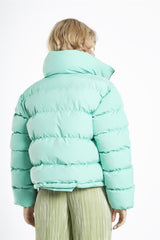 Jade Green Padded Puffer Jacket