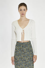 LADIES CARDIGAN-OFF WHITE-2Xtra Small