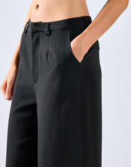 Black Wide Leg Trousers