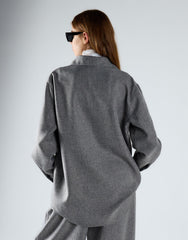 Mid Grey Oversized Shirt