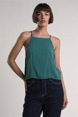 Teal Sleeveless-Top