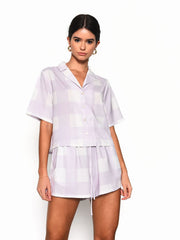 GS0272-LILAC CHECKERBOARD