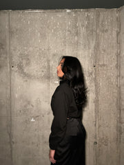 LADIES SWEATSHIRT-BLACK-2Xtra Small