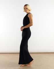 Bodycon Maxi Dress - Black