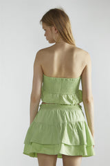 Apple-Green Rara Mini-Skirt