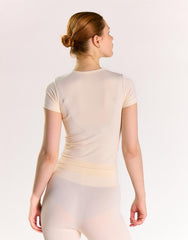 Agon White Activewear Tee