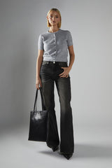Jeans Wide-Leg Dirty Black
