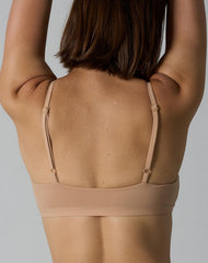 Agon Sand Scoop Neck Bralette
