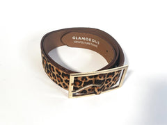Leopard Buckled -Belt