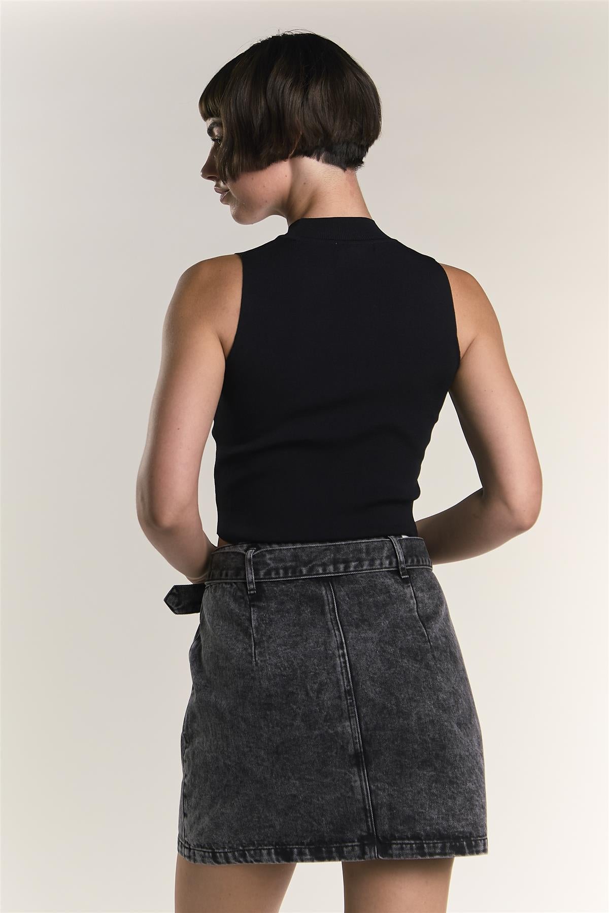 TM0275-BLACK ACID WASH