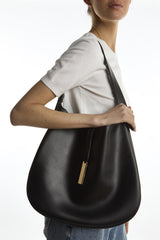 Black Gold Clasp Shoulder-Bag