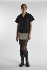 LADIES SHIRT-BLACK-2Xtra Small