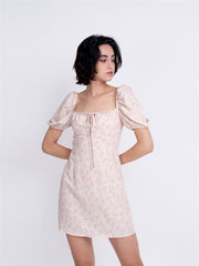 Stone Ditsy Floral Mini Dress