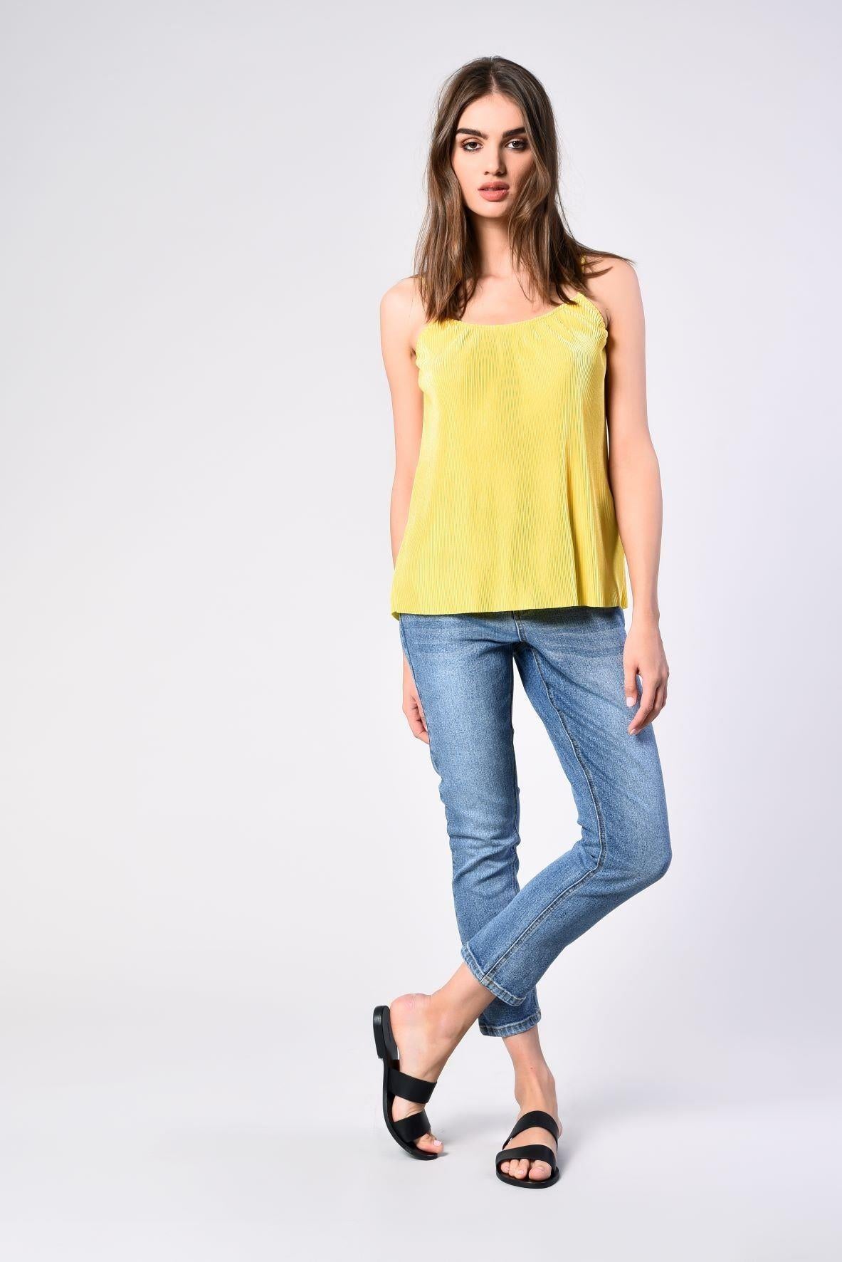 AC0475A-YELLOW PLISSE