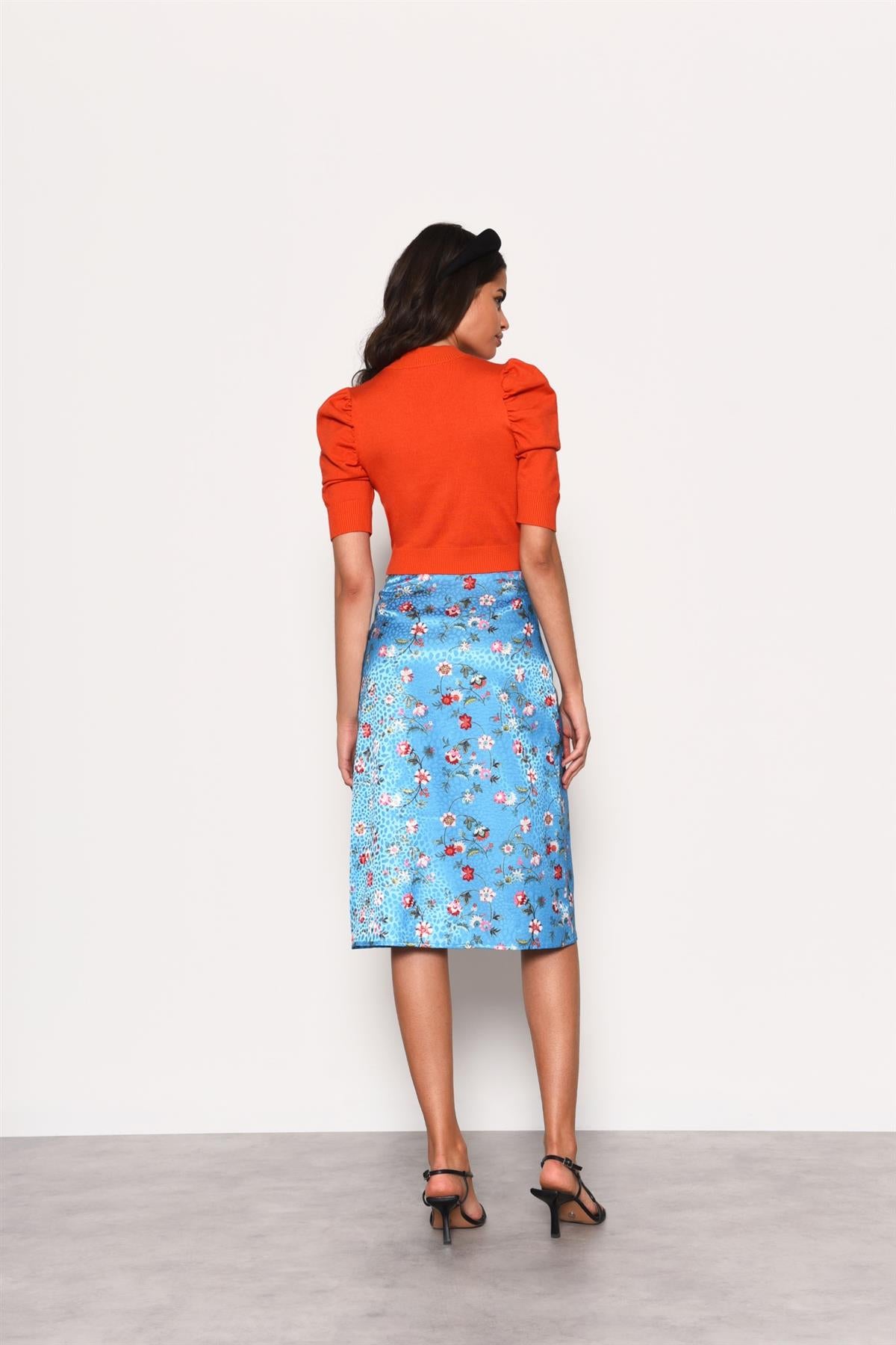 AN3788-BLUE MULTI FLORAL