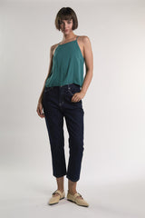 Teal Sleeveless-Top