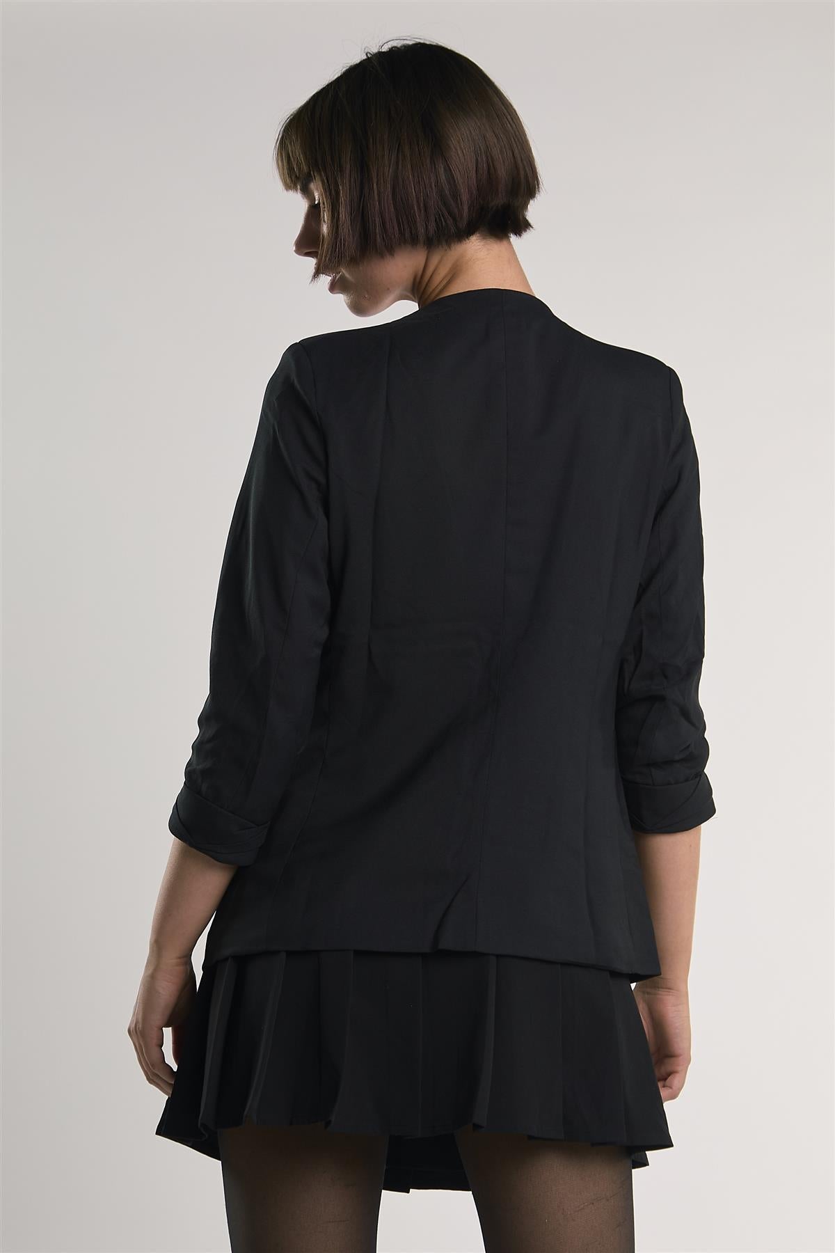 Black Long Sleeve-Blazer
